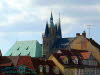 Blick zum Erfurter Dom & zur Severiikirche