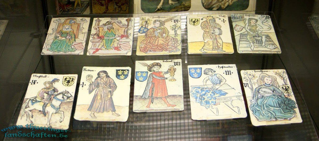 Ausstellung im Schlo & Spielkartenmuseum (Hofmterspiel)