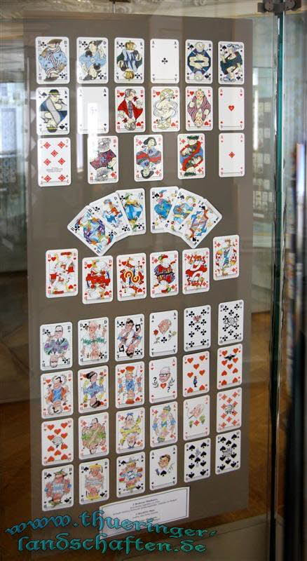 Ausstellung im Schlo & Spielkartenmuseum