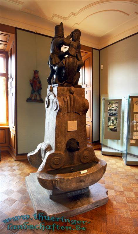 Ausstellung im Schlo & Spielkartenmuseum (Skatbrunnen)