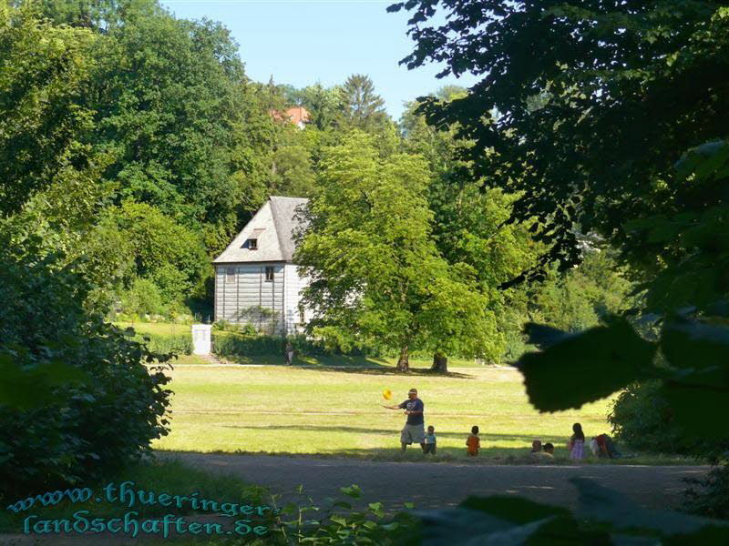 Park an der Ilm - Goethes Gartenhaus