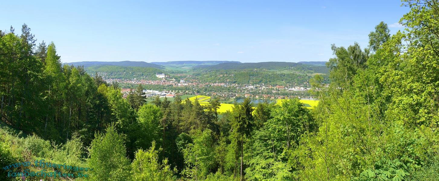 Blick vom Marienturm Rudolstadt