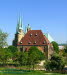 Blick vom Petersberg zum Erfurter Dom & zur Severiikirche