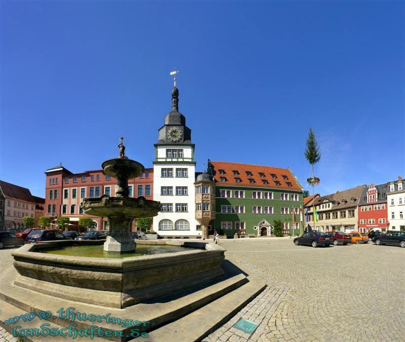 Marktplatz & Rathaus Rudolstadt