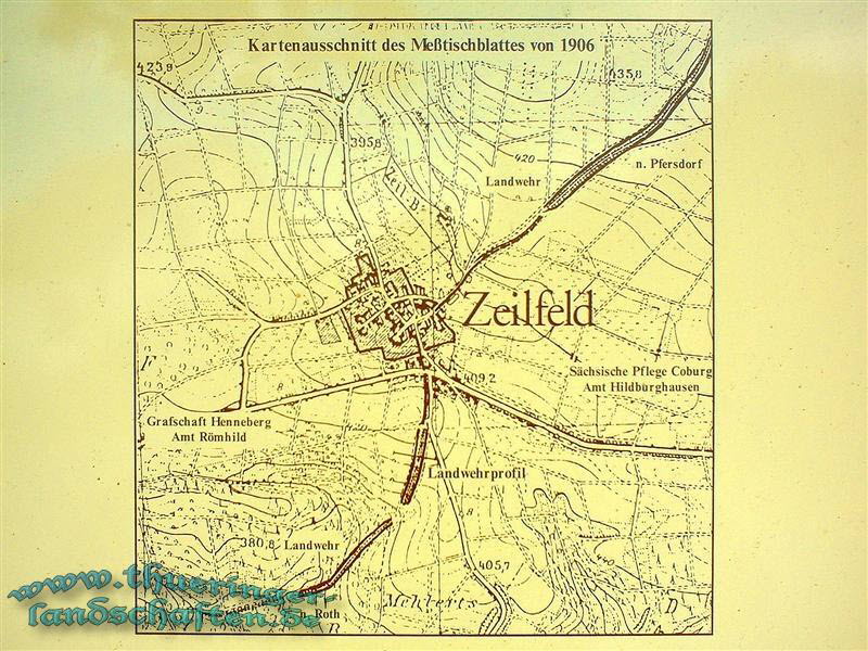 Landwehr bei Zeilfeld
