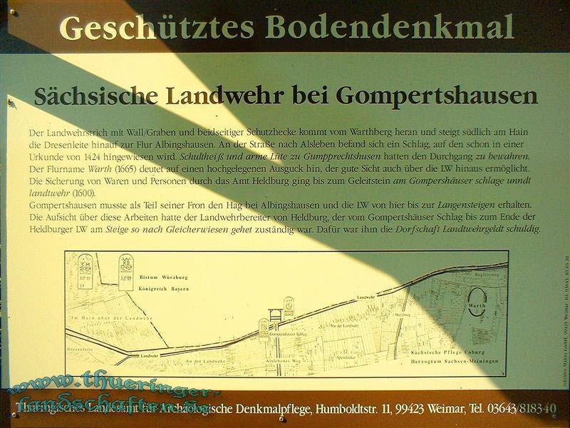 Landwehr bei Gompertshausen