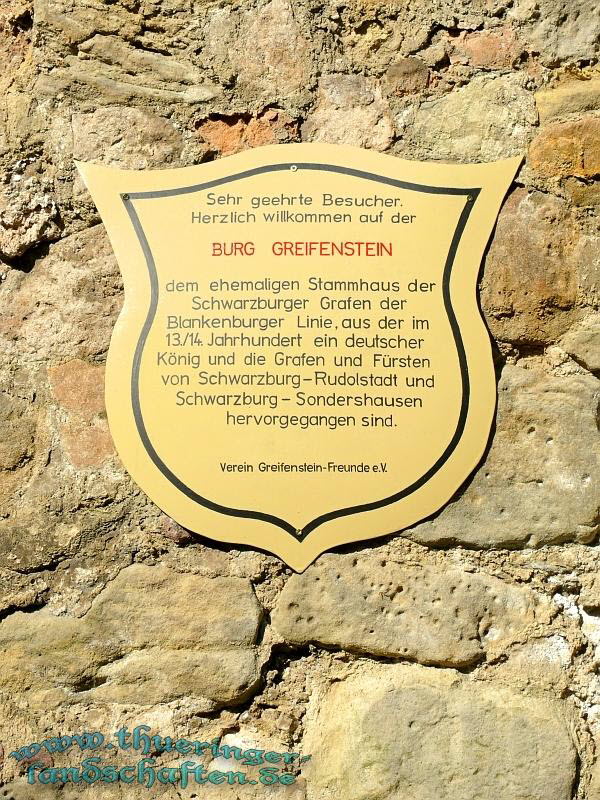 Burg Greifenstein bei Bad Blankenburg