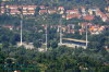 Weitsicht vom Fuchsturm auf dem Hausberg (Ernst-Abbe-Stadion)