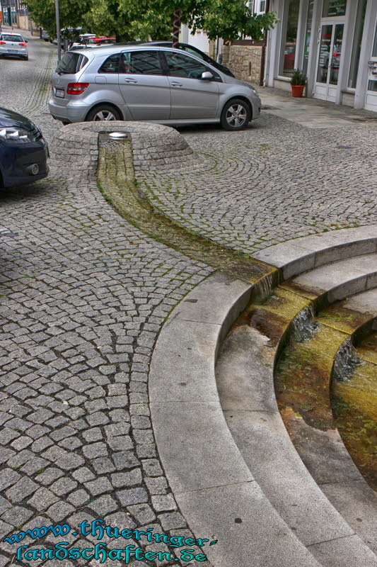 Quelle vor der Ehem. Berufsschule Worbis