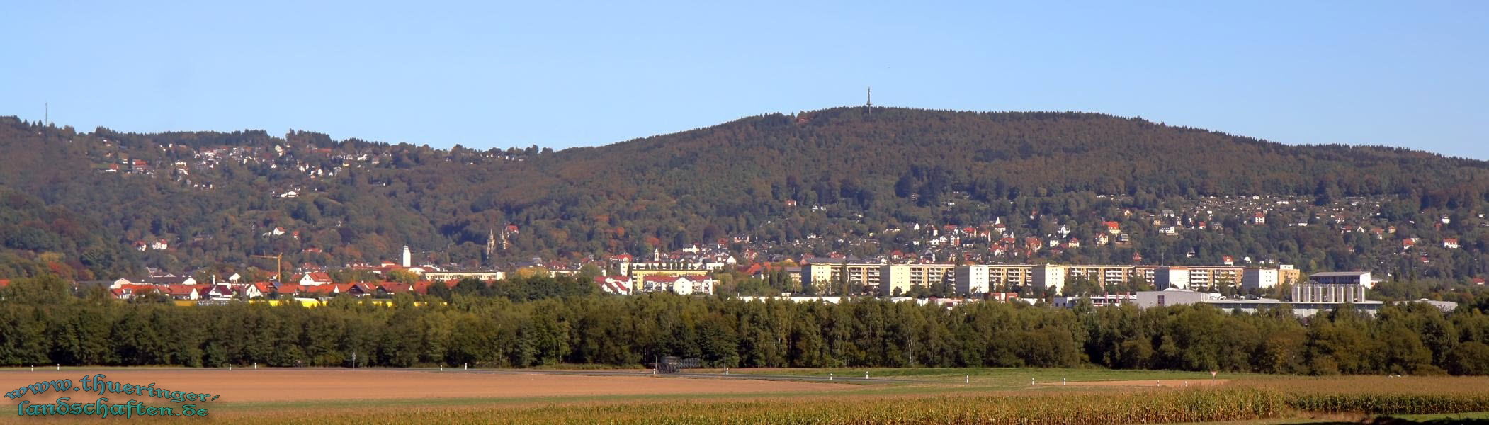 Blick auf Sonneberg