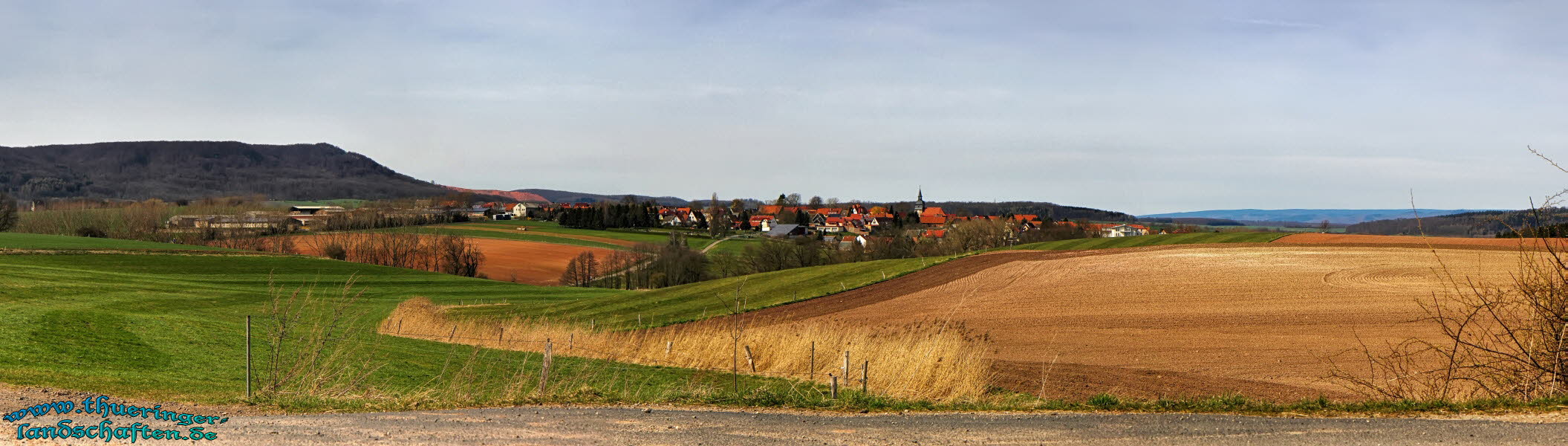 Blick von Wallrode auf Neustadt