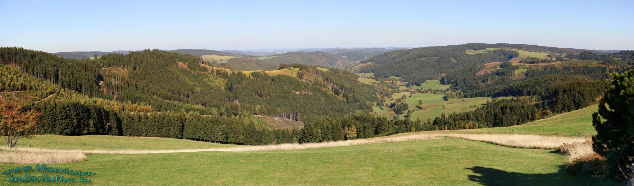 Blick von Spechtsbrunn nach Grfenthal