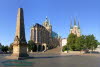 Domplatz, Obelisk, Erfurter Dom & Severiikirche
