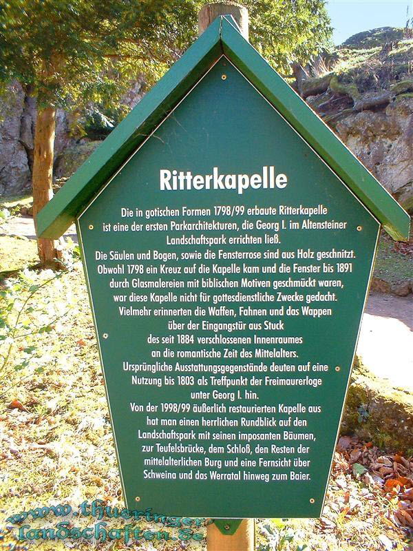 Schloßpark Altenstein - Ritterkapelle