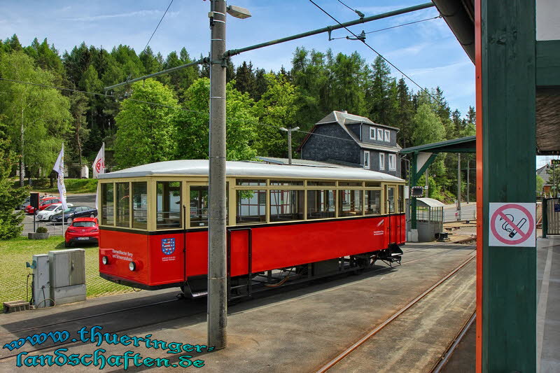 Bergbahn im Oberweibacher Bahnhof